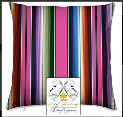 Rideau voilage housse couette décoration tissu motif mexicain mètre mexican fabric drapes curtain duvet cover