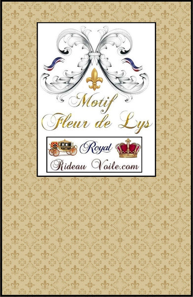 Boutique textile ameublement tissu au mètre motif emblème Empire Renaissance Toile Victorien occultant voilage couette rideau tapisserie fauteuil siège French fabrics meter upholster tapestry drapes curtain flame Paris Versailles luxury decorating home